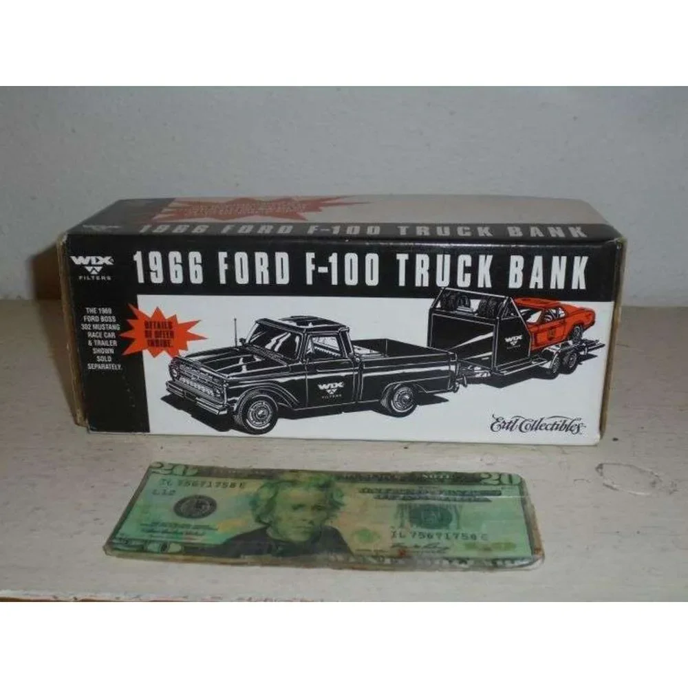 Wix 1966 Ford F-100 Truck Bank, ERTL.